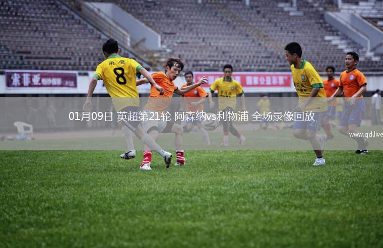01月09日 英超第21轮 阿森纳vs利物浦 全场录像回放